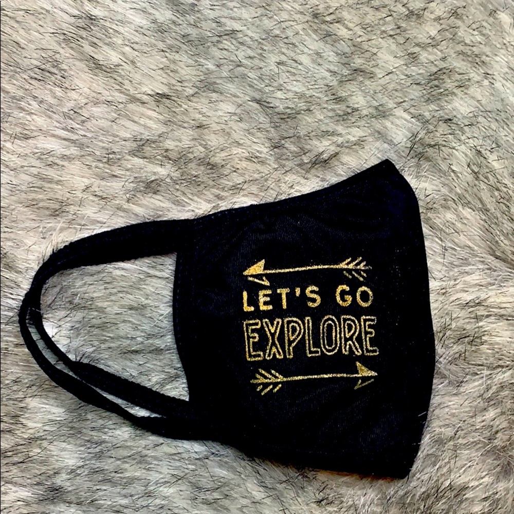Face Mask w/ Filter Pocket - Lets Go Explore